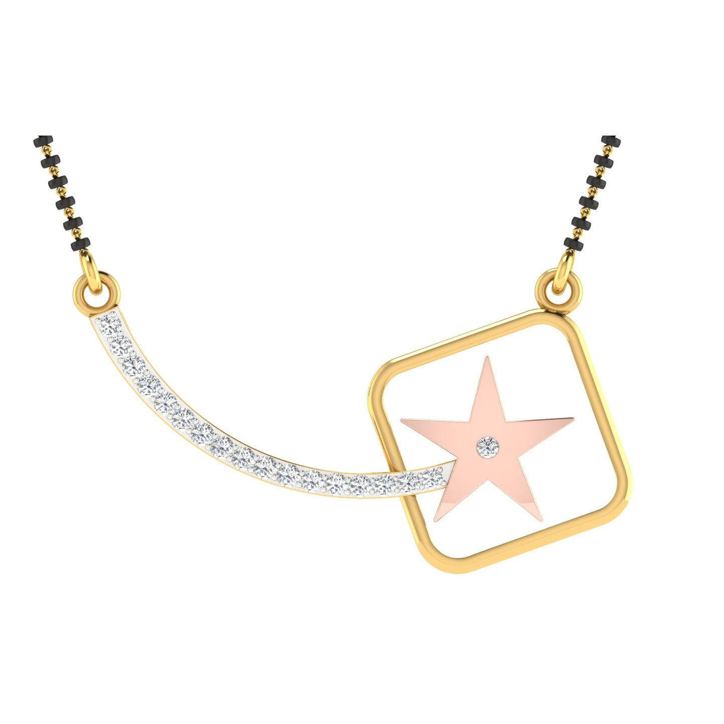 Saubhagyavati Mangalsutra 18k