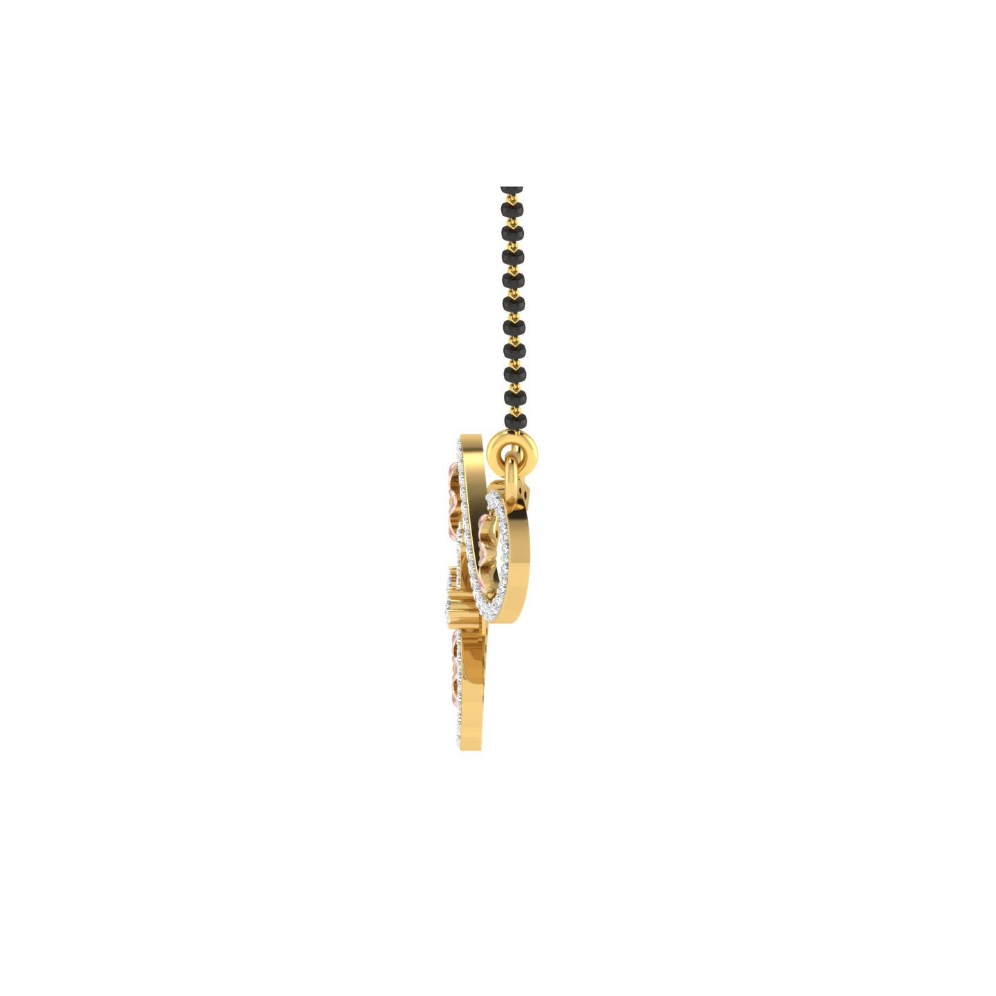 Sowbhagyavati Sanskar Mangalsutra 18k