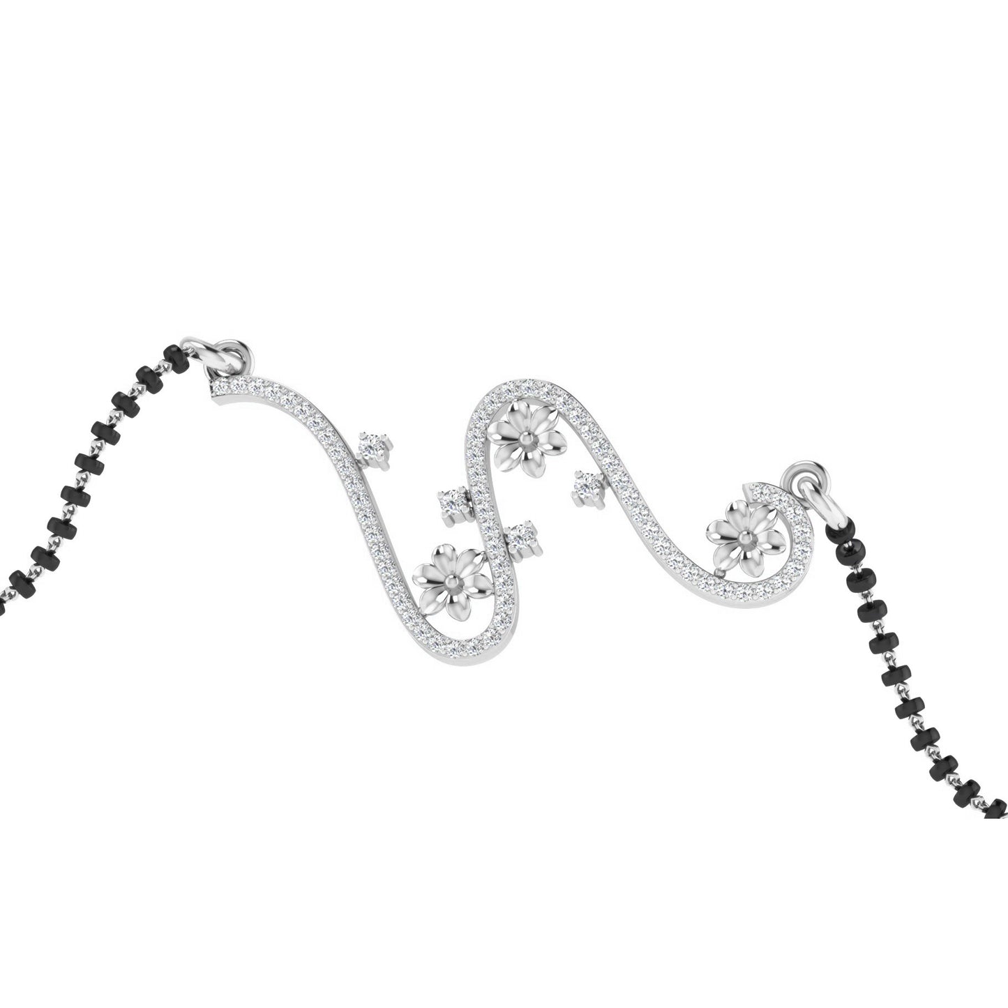 Sowbhagyavati Sanskar Mangalsutra 18k
