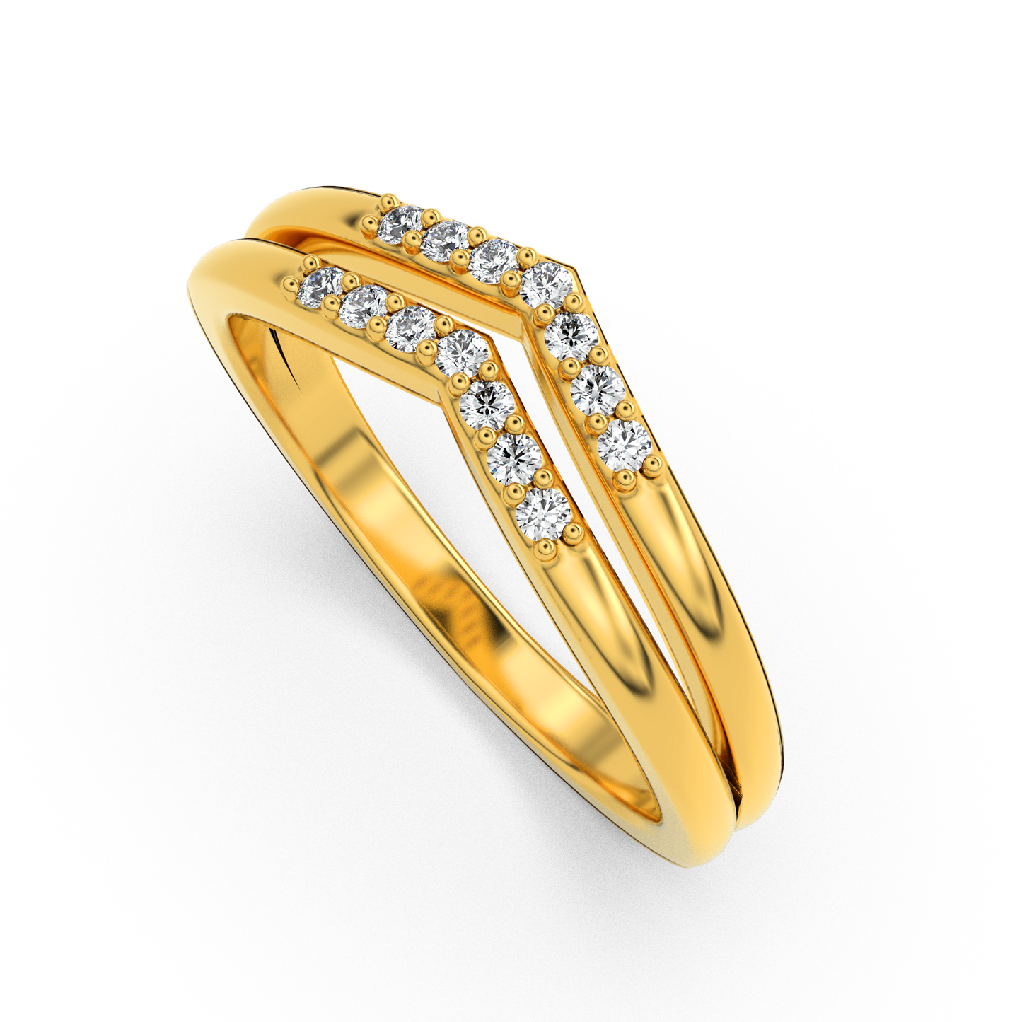 Velvet Radiance 18Kt Diamond Ring