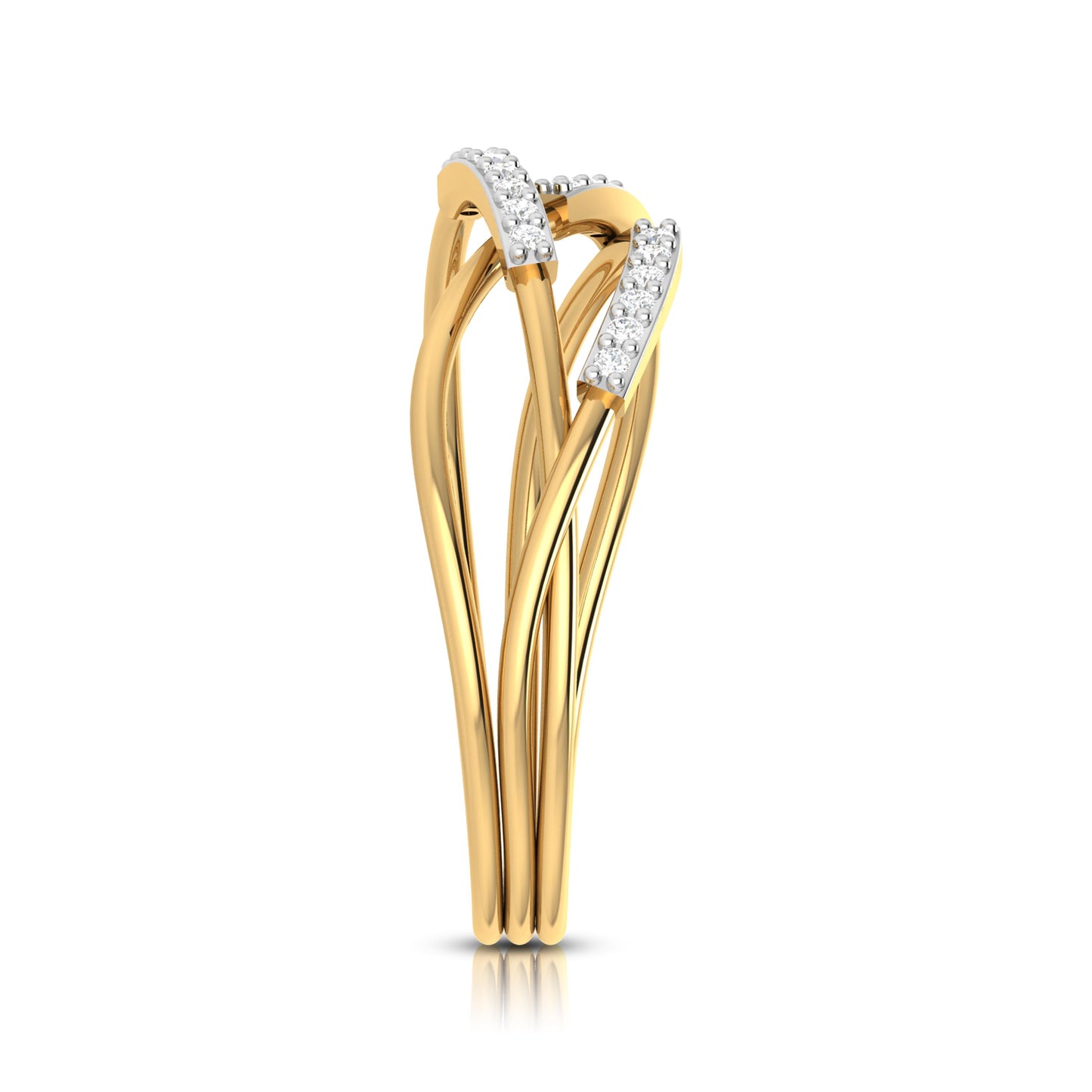 Whispering Waterside 14Kt Diamond Ring