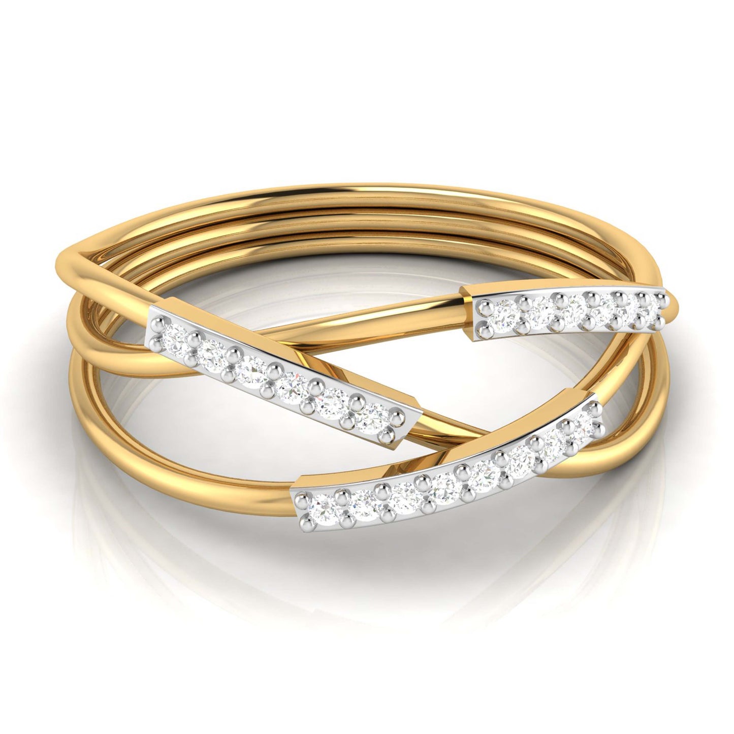 Whispering Waterside 14Kt Diamond Ring