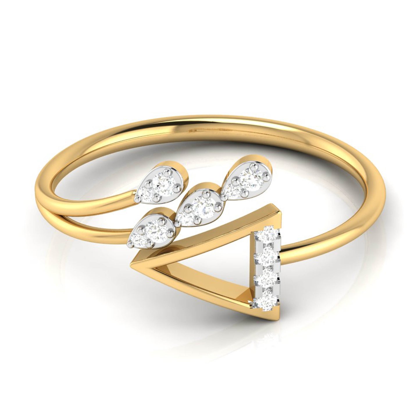 Twilight Tranquility 14Kt Diamond Ring