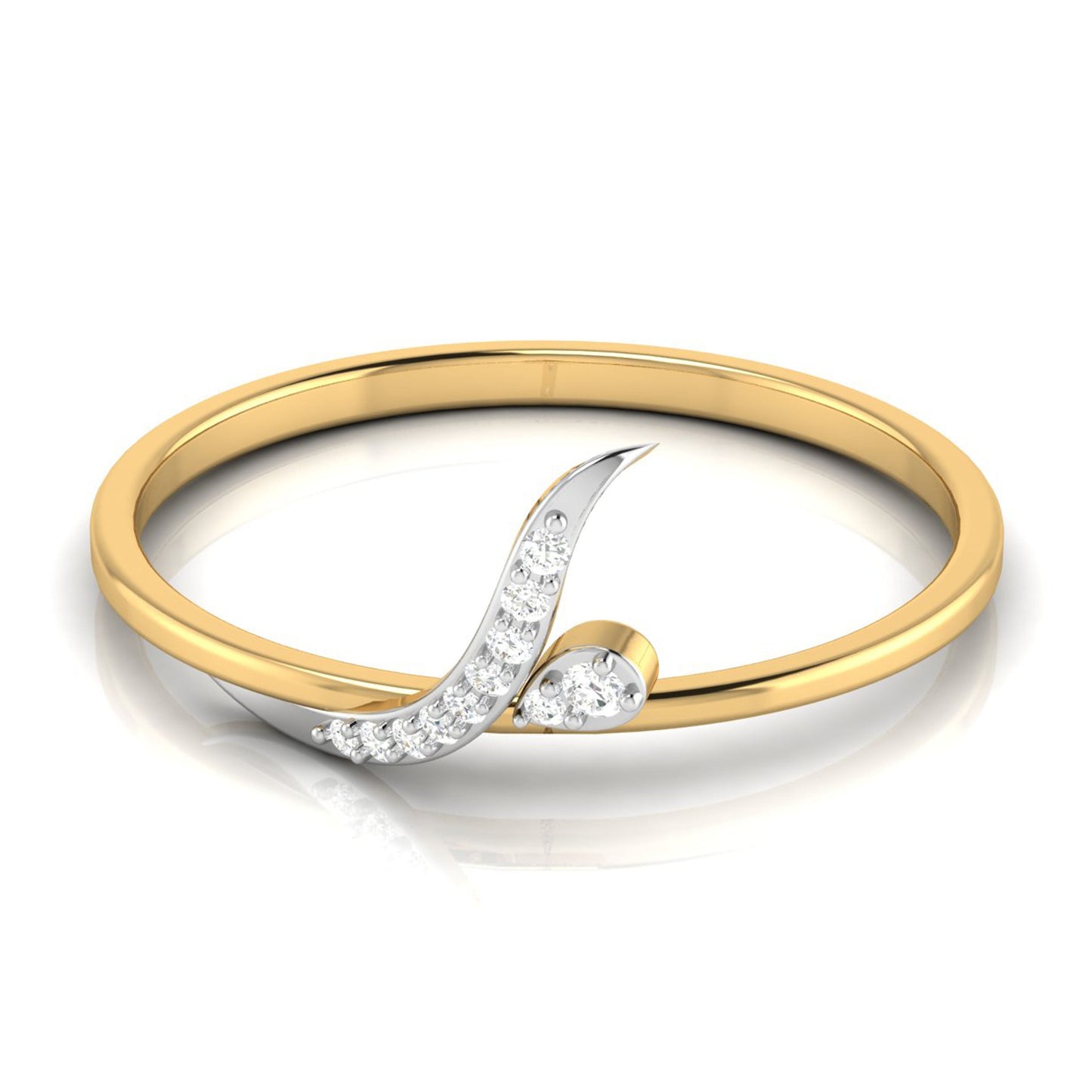 Whispering Willow 14Kt Diamond Ring