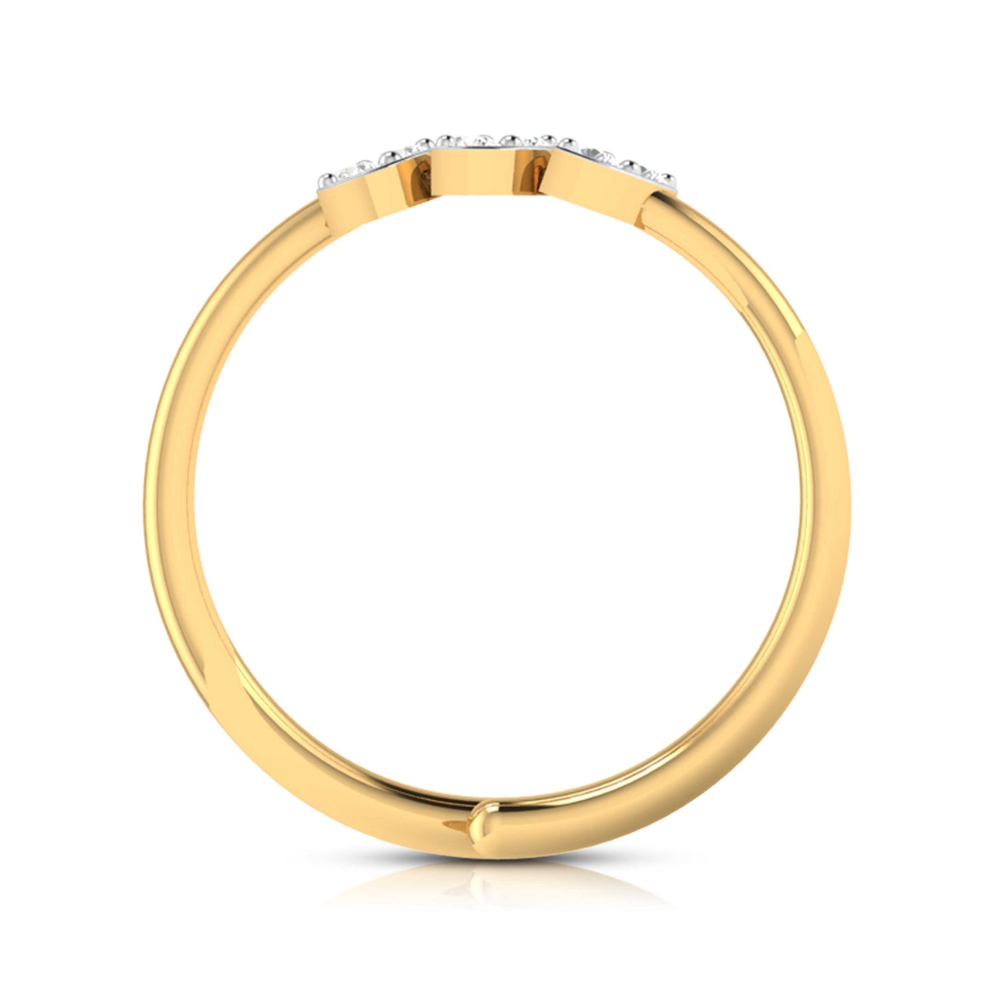 Ember Eclipse Eternal 14Kt Diamond Ring