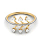 Radiant Rhapsody Resonance 14Kt Diamond Ring