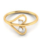 Lustrous Luminance Luxe 18Kt Diamond Ring