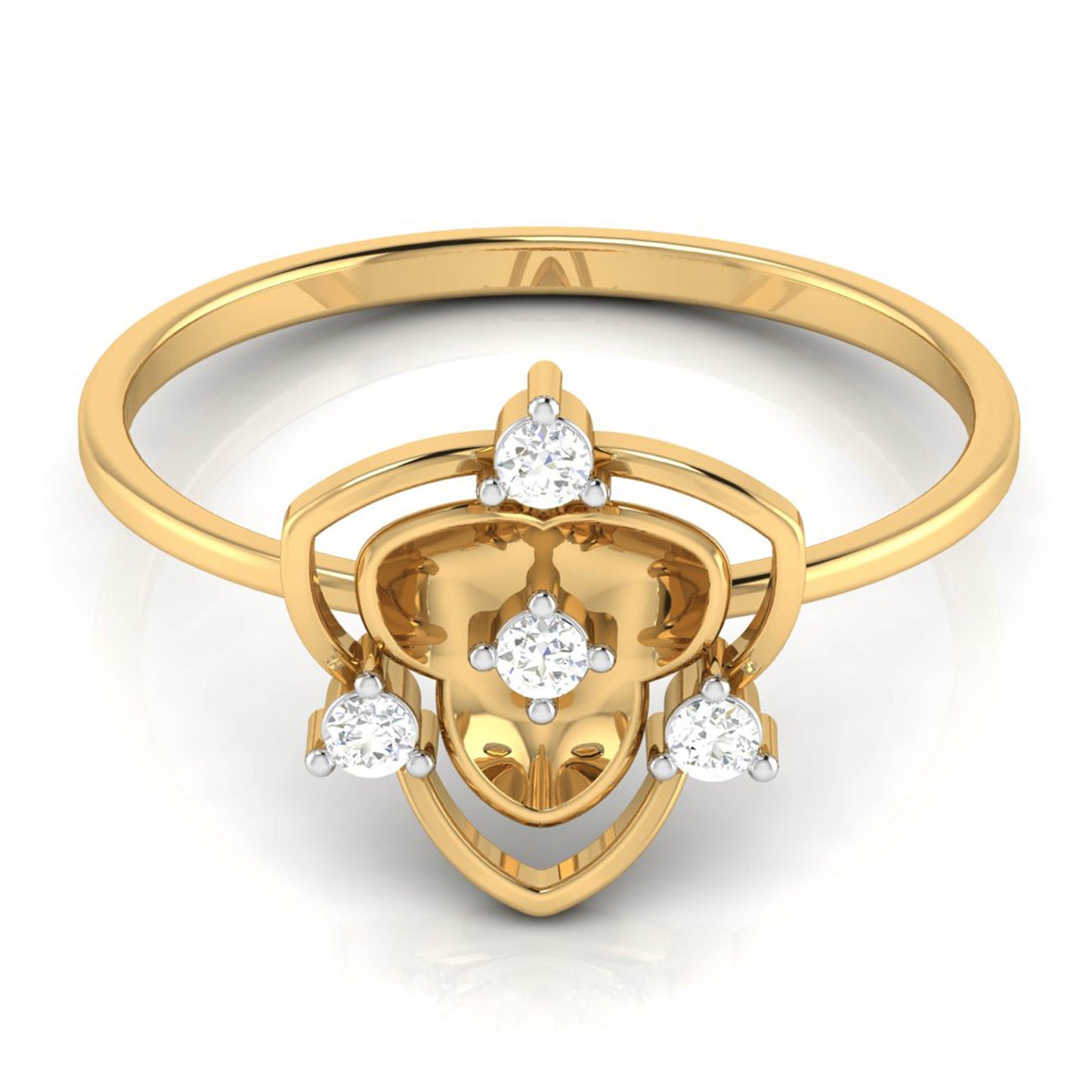 Twilight Twinkle 14Kt Diamond Ring