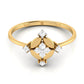 Illustrious Iris 18Kt Diamond Ring