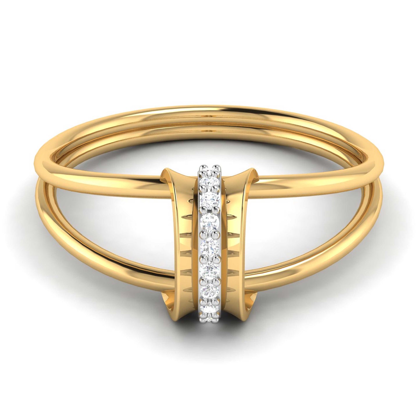 Tranquil Tundra 18Kt Diamond Ring