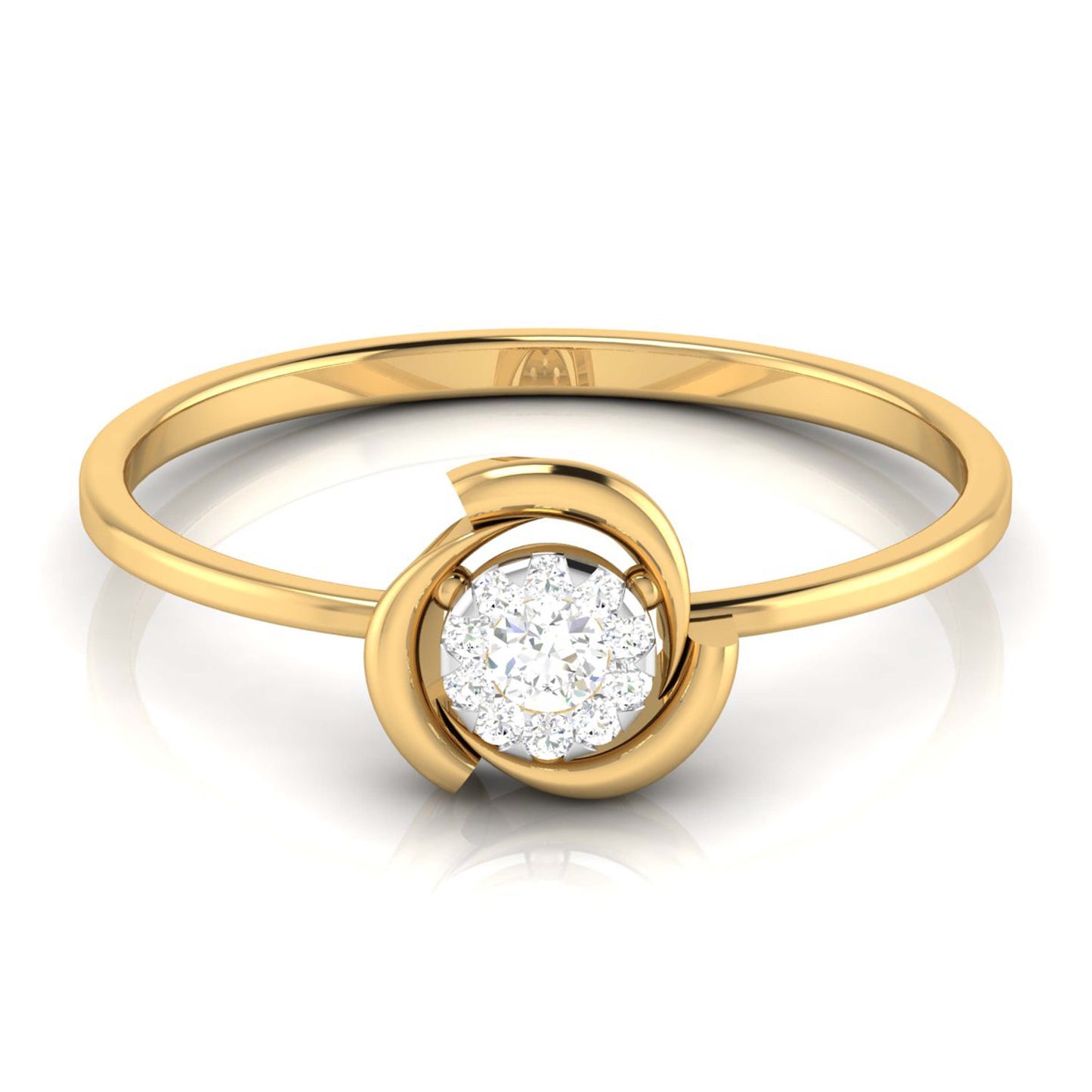 Enchanted Elegance 14Kt Diamond Ring