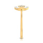 Radiant Rhapsody 18Kt Diamond Ring