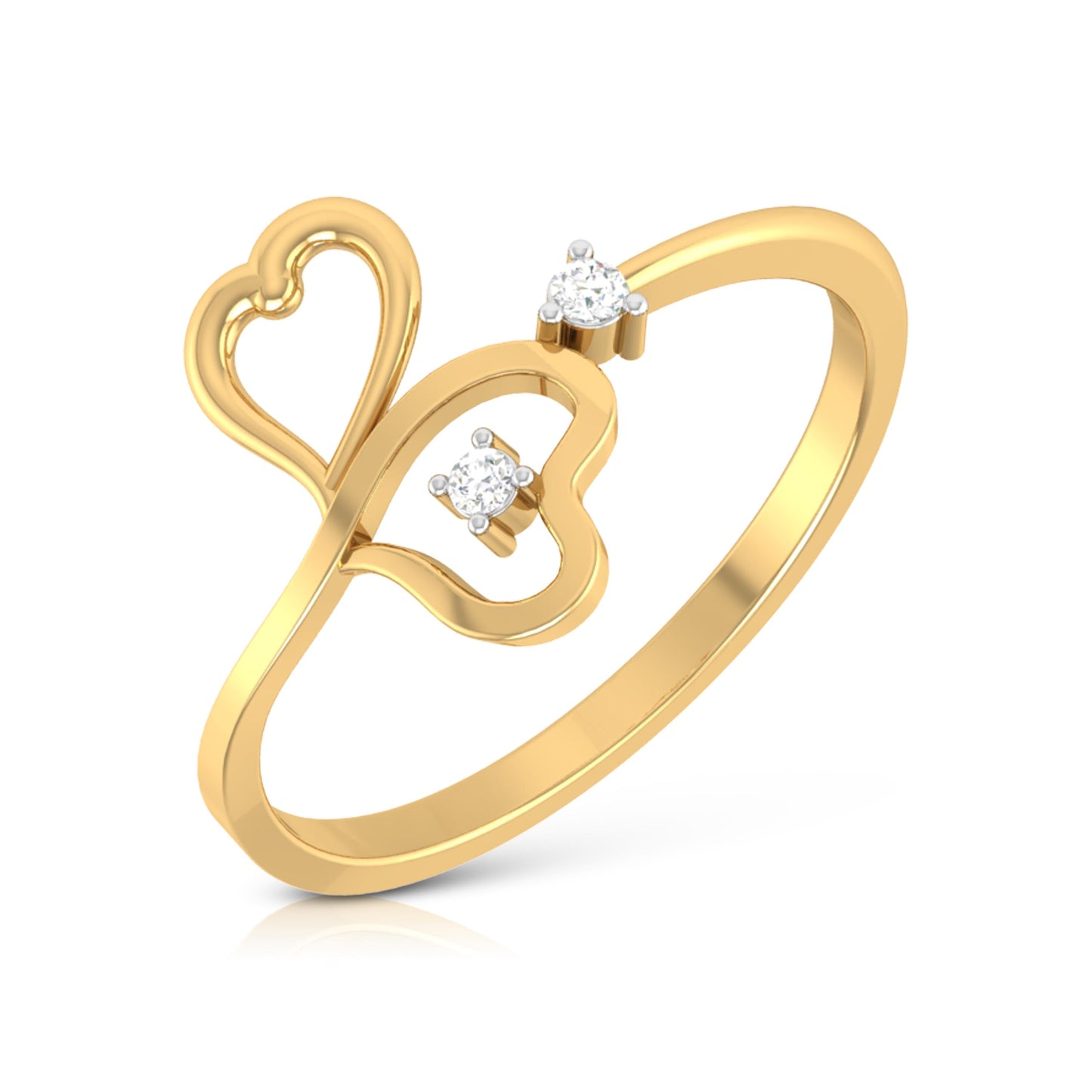 Aurora Adorn 18Kt Diamond Ring