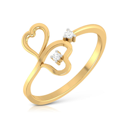Aurora Adorn 18Kt Diamond Ring
