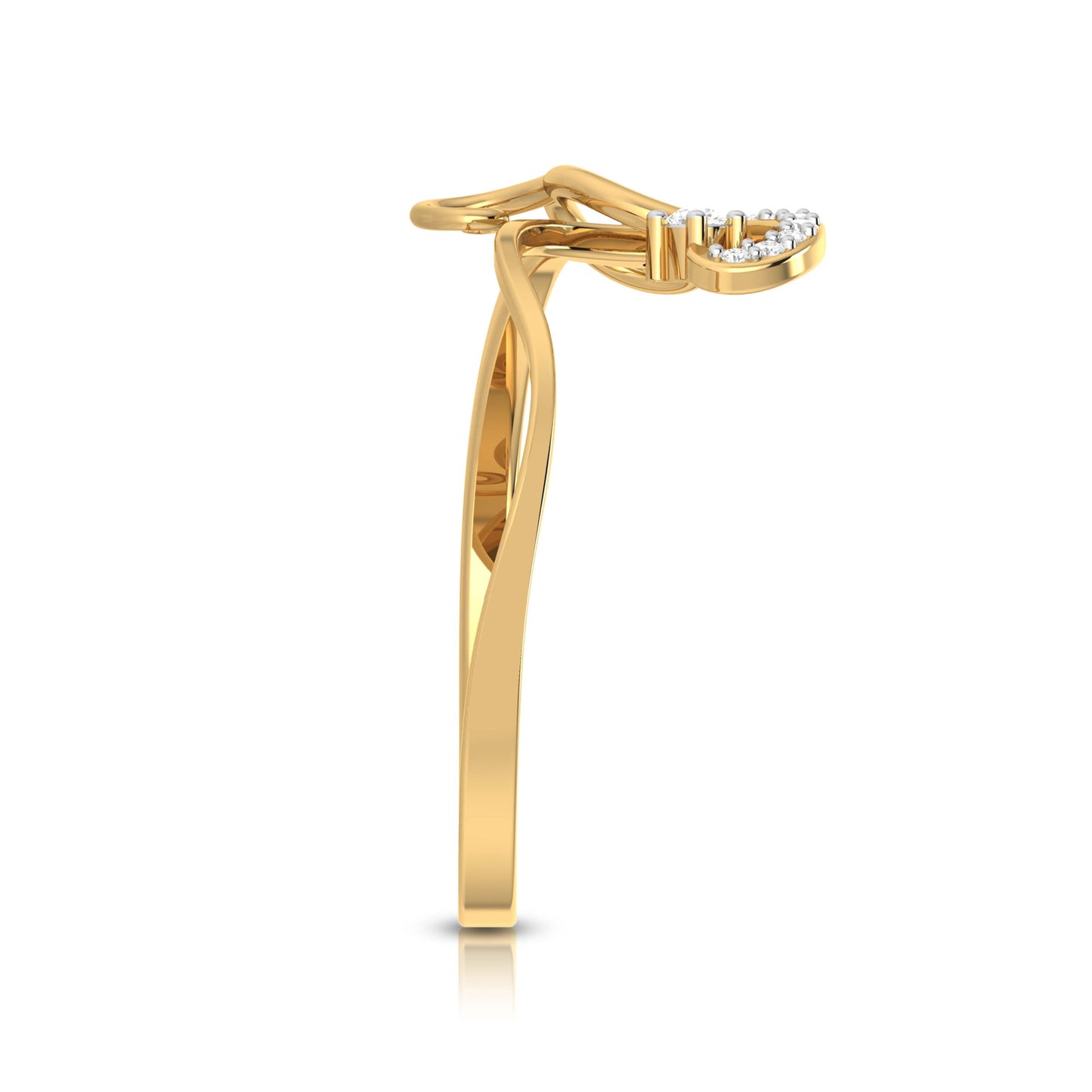 Harmonic Hues 18Kt Diamond Ring