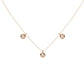 Twinkling Tranquility Diamond Necklace 18k