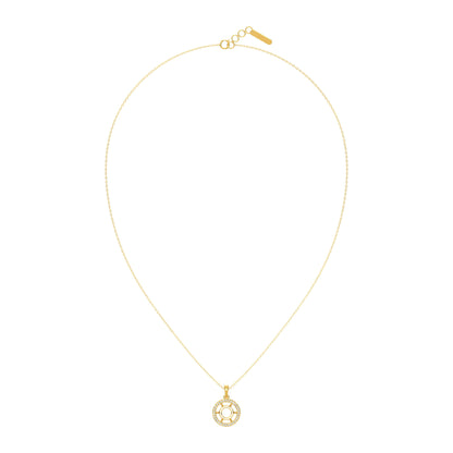 Luminescent Luster Diamond Necklace 18k