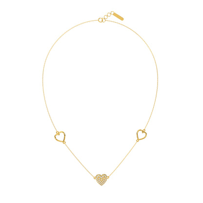 Radiant Reflection Diamond Necklace