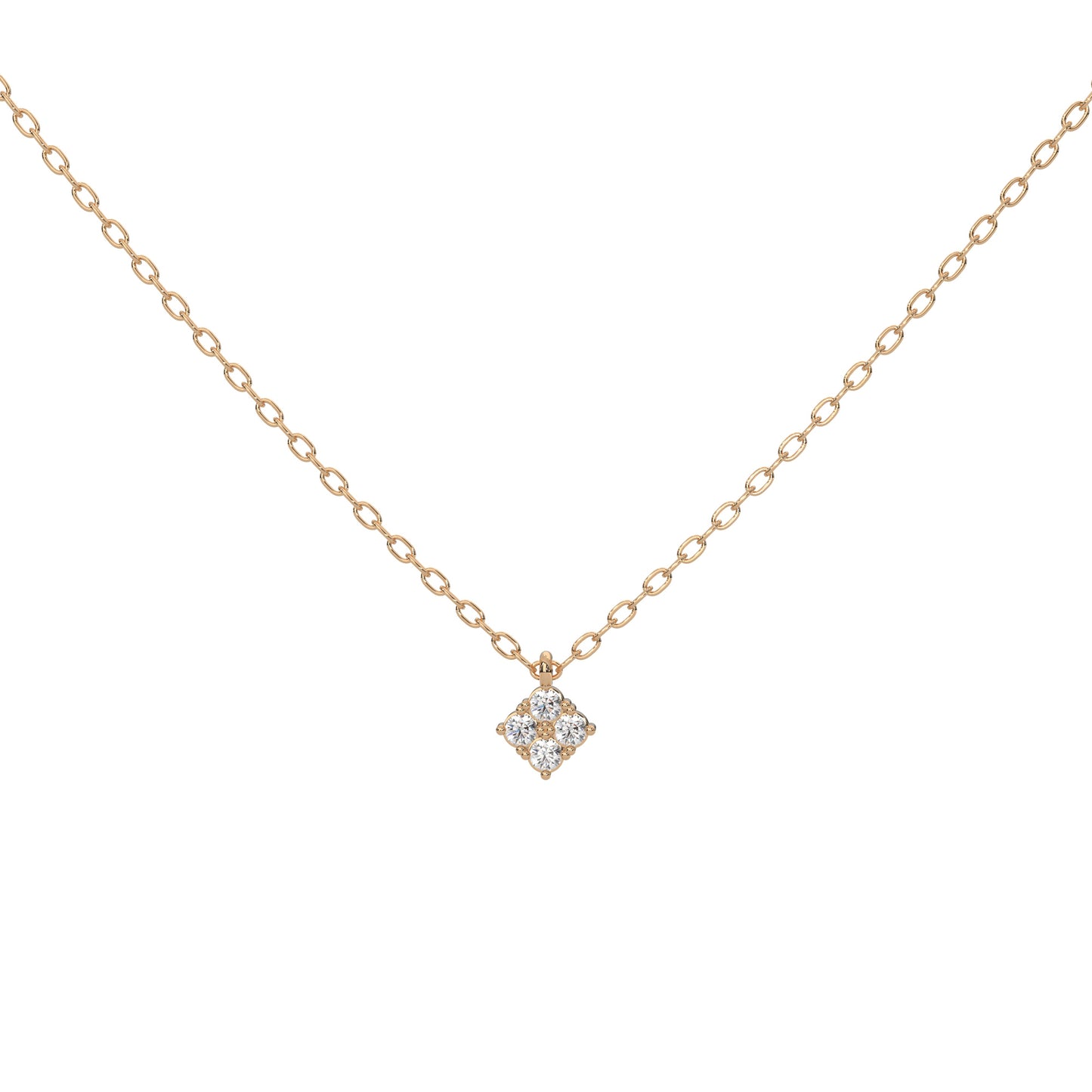 Enchanted Essence Diamond Necklace 18k