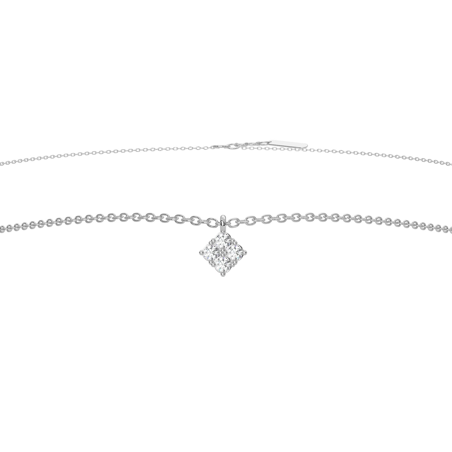 Enchanted Essence Diamond Necklace 18k