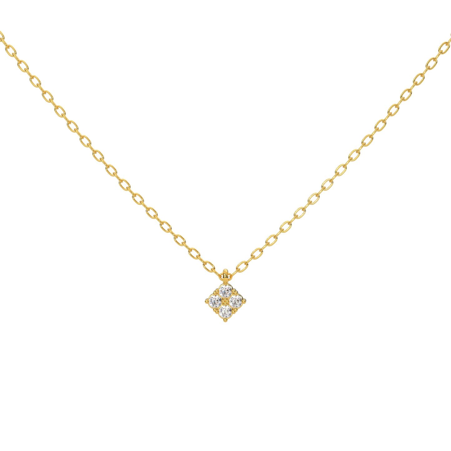 Enchanted Essence Diamond Necklace 18k