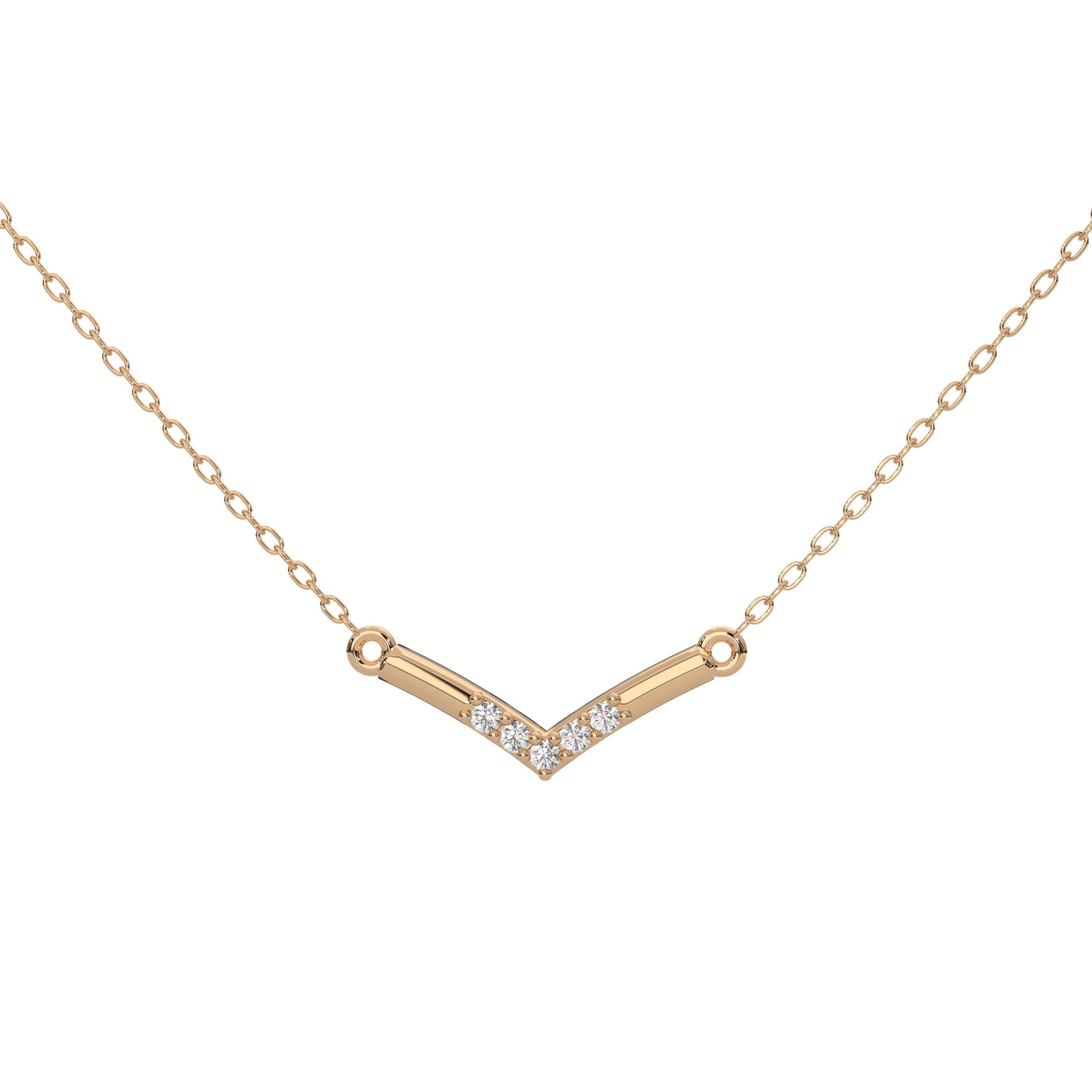 Shining Symphony Chain Necklace 18k