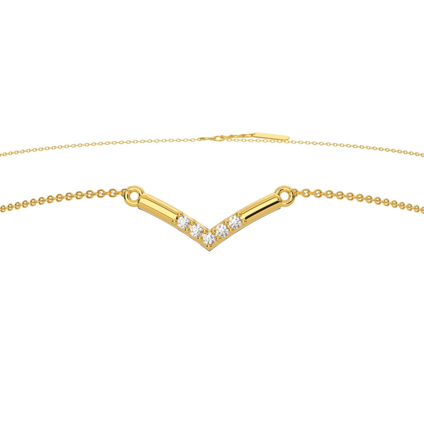 Shining Symphony Chain Necklace 18k