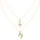 Aurora Amour Necklace 18k