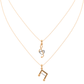 Aurora Amour Necklace 18k