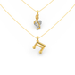 Aurora Amour Necklace 18k