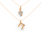 Aurora Amour Necklace 18k
