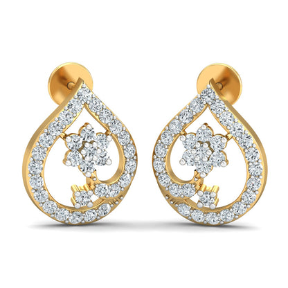 Regal Reflection Diamond Earrings