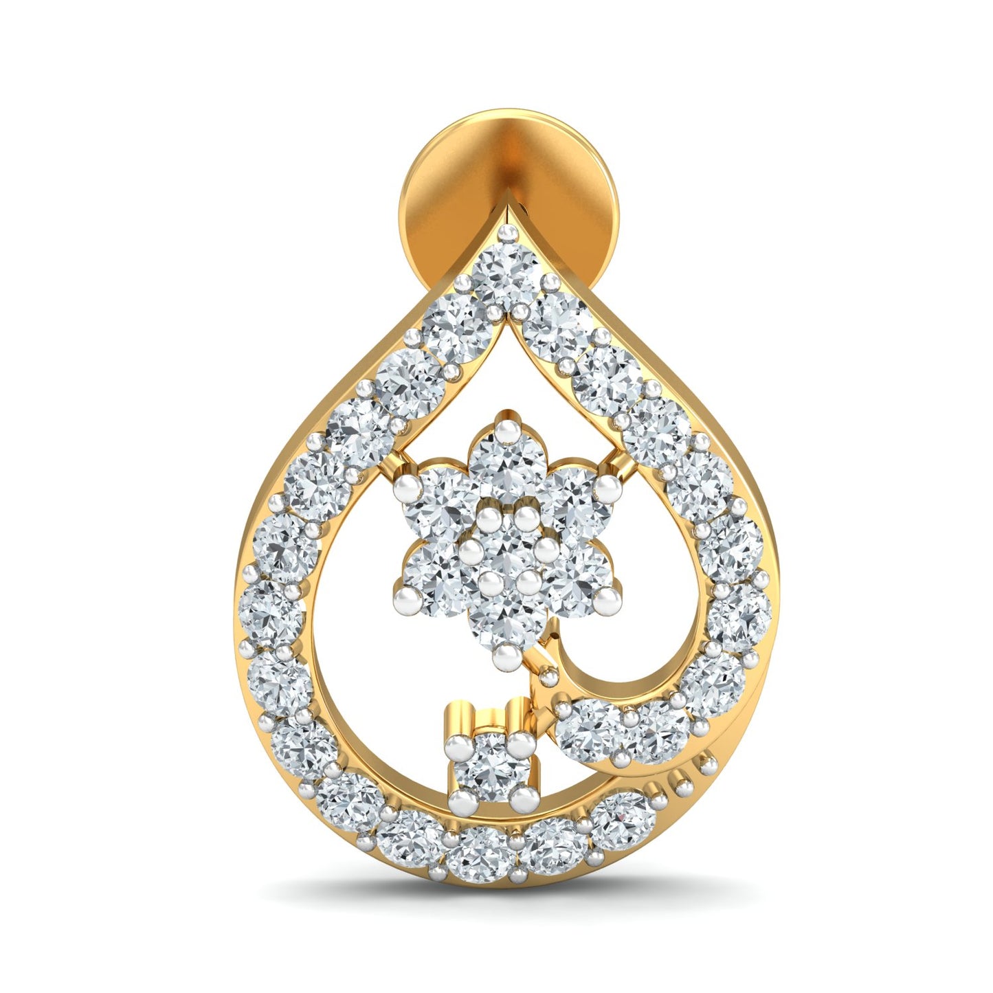 Regal Reflection Diamond Earrings