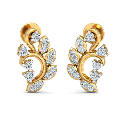 Celestial Sparkle Diamond Studs 18K