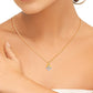 Mystic Moonbeam Diamond Pendant 18K