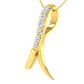 Soliloquy Diamond Pendant 18K