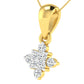Whimsy Diamond Pendant 18K