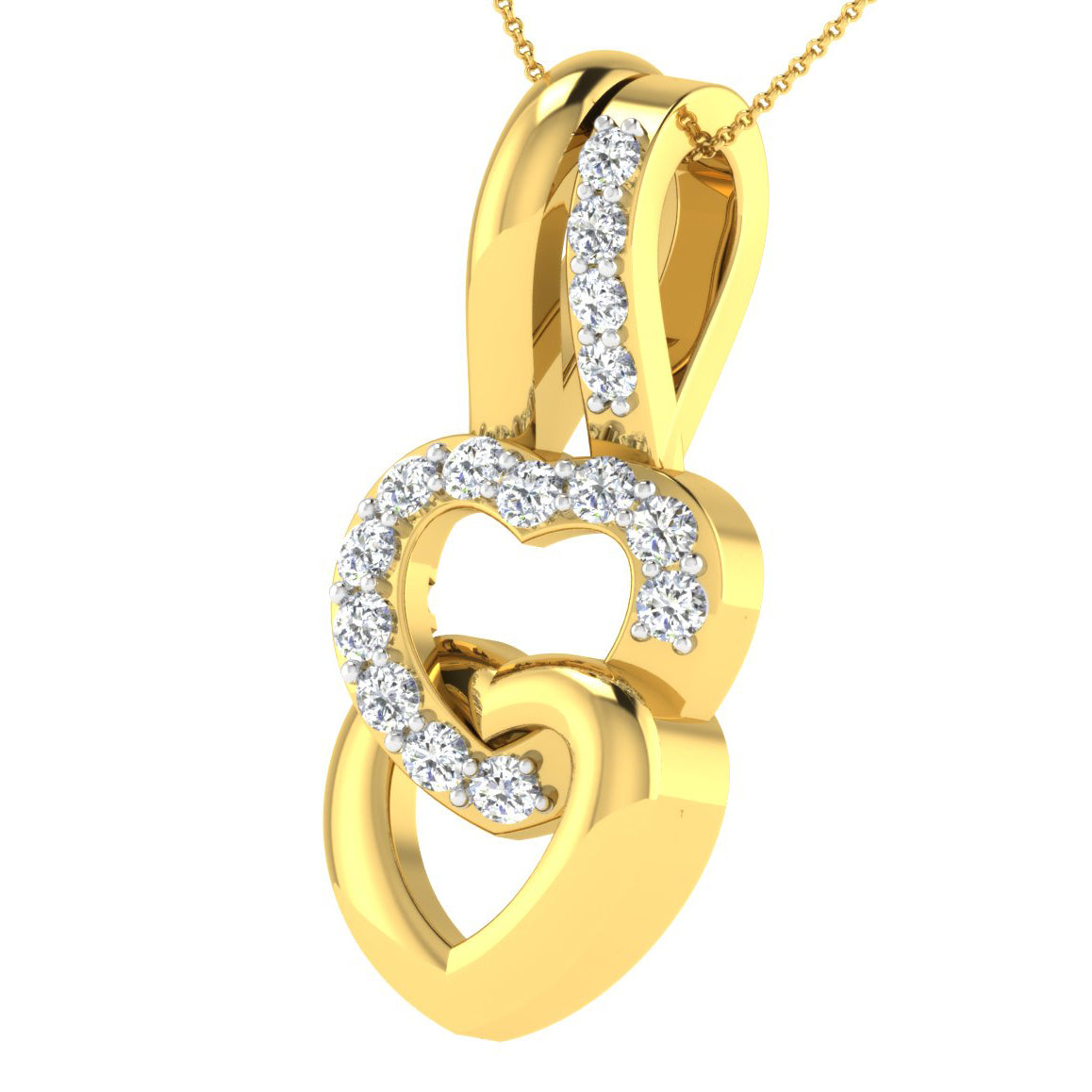 Cosmic Diamond Pendant