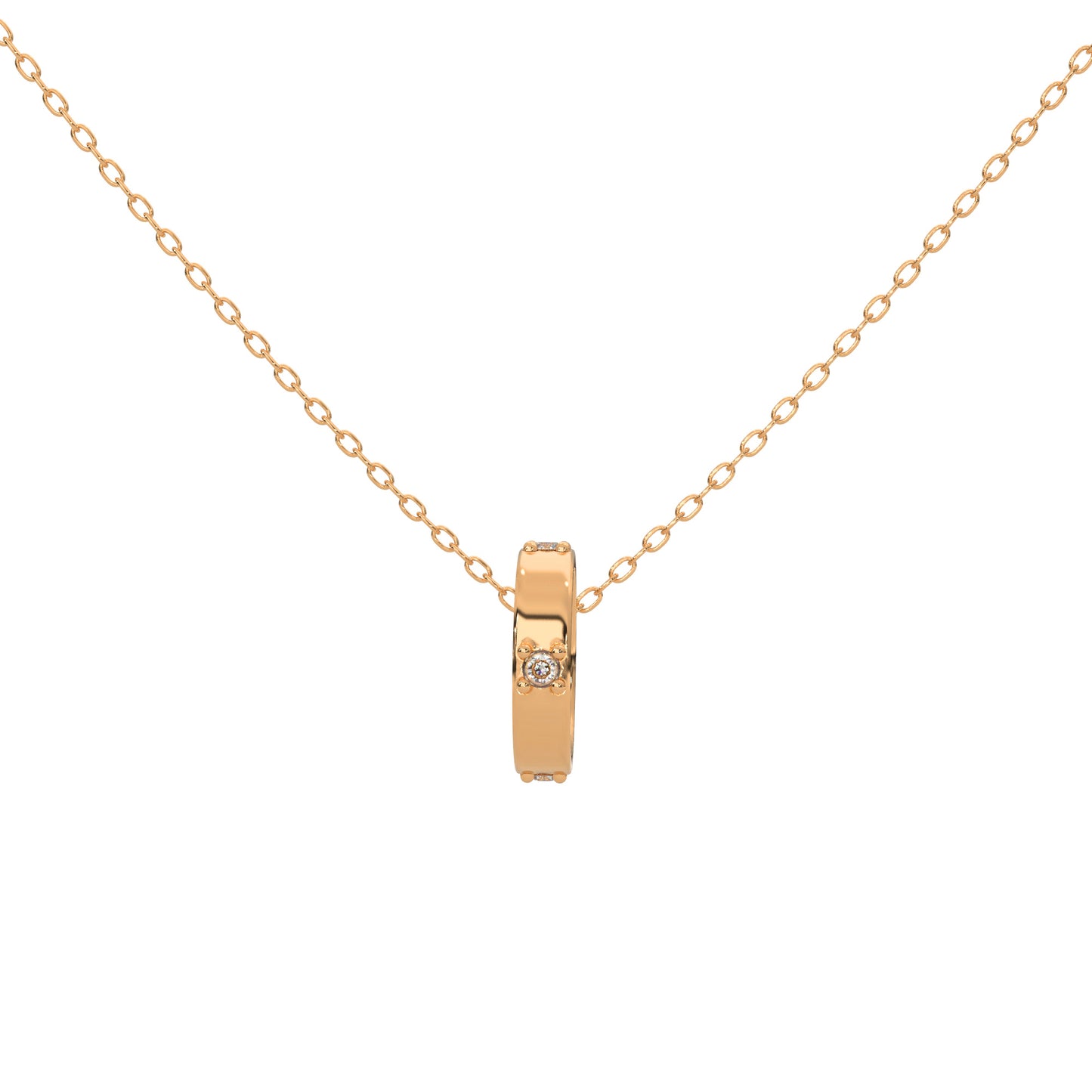 Serene Summit Necklace 18k