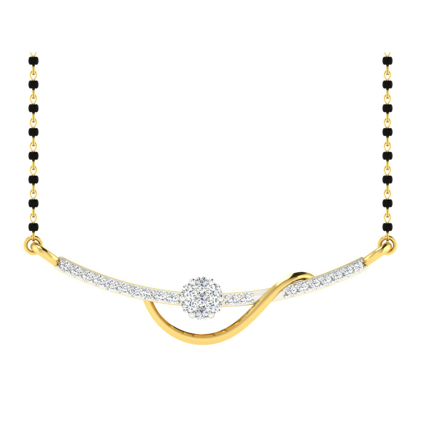 Suvarn Sparsh Mangalsutra 18k