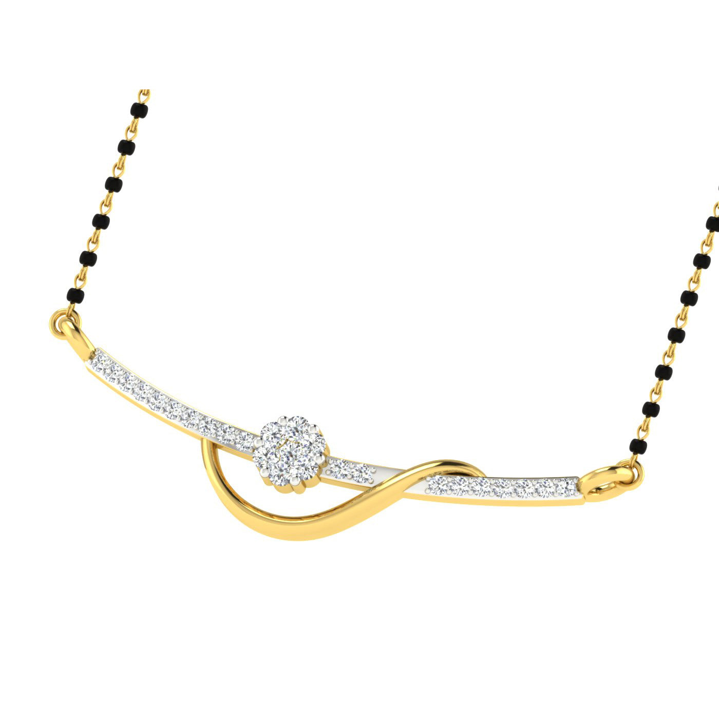 Suvarn Sparsh Mangalsutra 18k