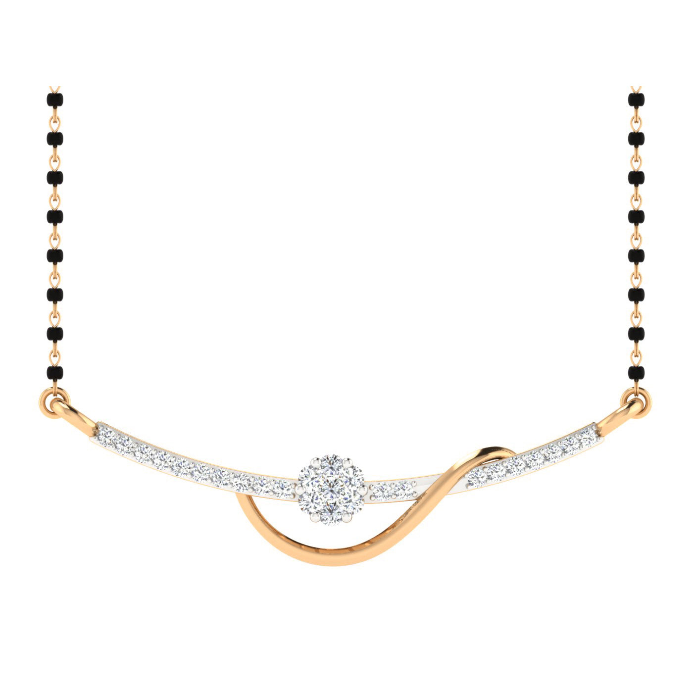 Suvarn Sparsh Mangalsutra 18k