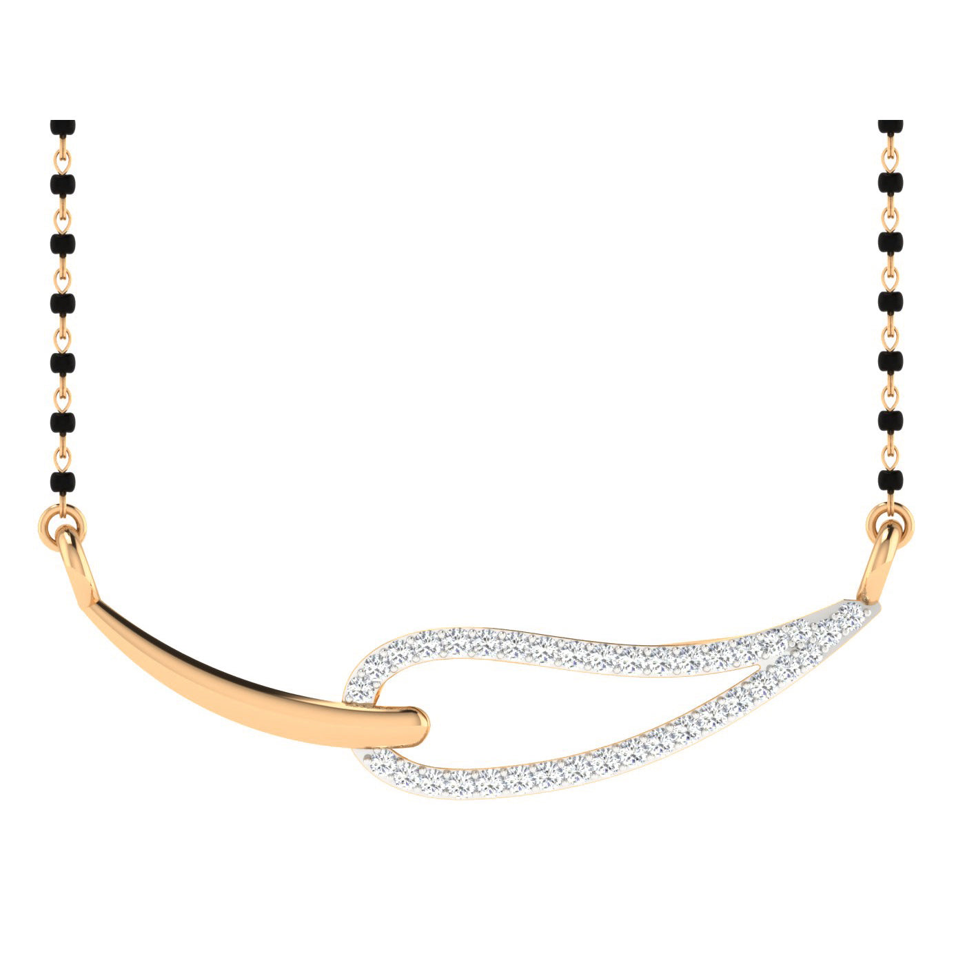 Suvarn Samarpit Mangalsutra 18k