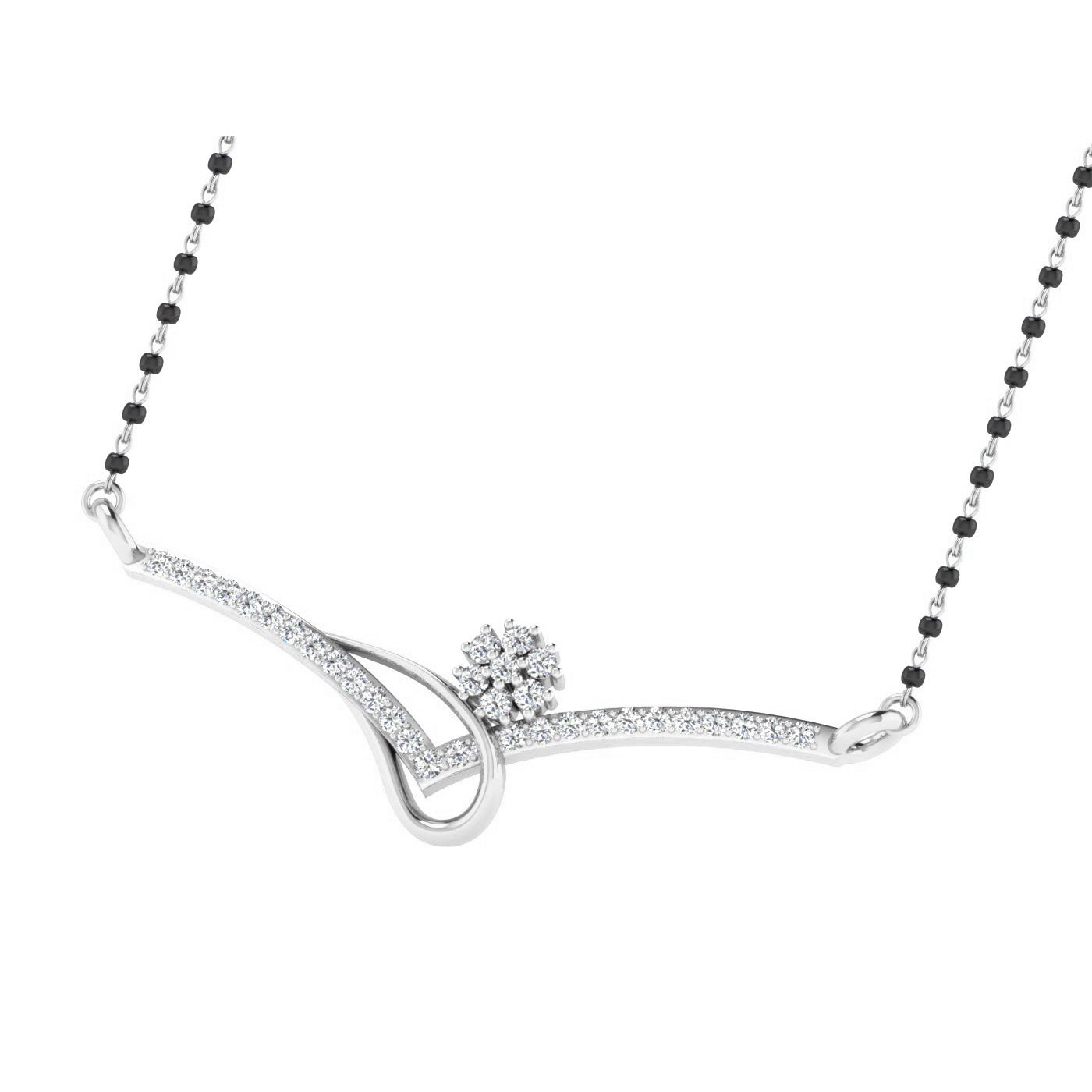 Sajivani Sanket Suhagan Mangalsutra 18k