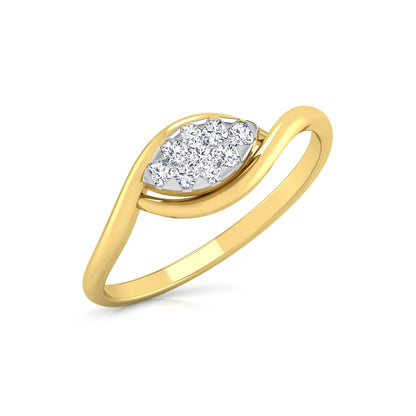 Celestial Serenity Splendor 14Kt Diamond Ring