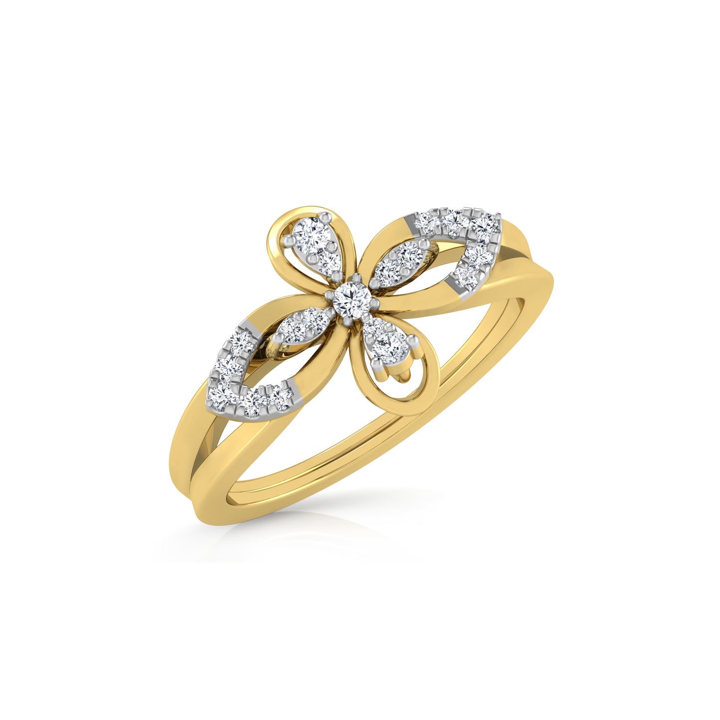 Enchanted Enigma Elegance 14Kt Diamond Ring