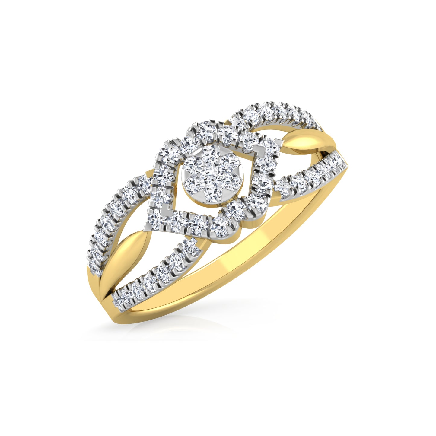 Velvet Vortex Vivacity 18Kt Diamond Ring