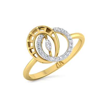 Opulence 14Kt Diamond Ring