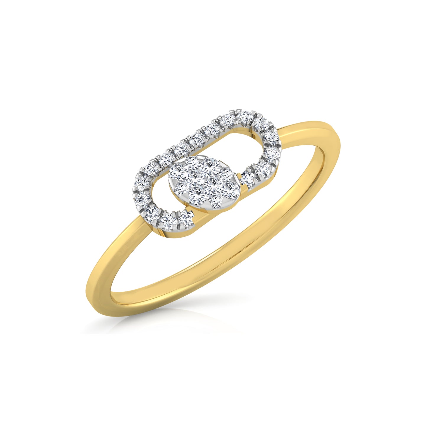 Twilight Tapestry 18Kt Diamond Ring