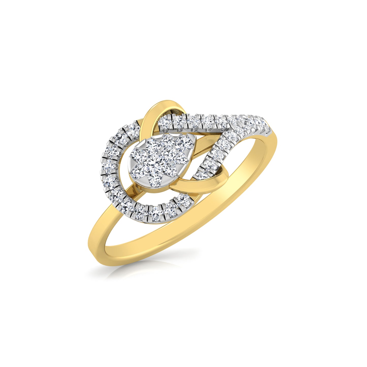 Typhoon Turquoise 18Kt Diamond Ring